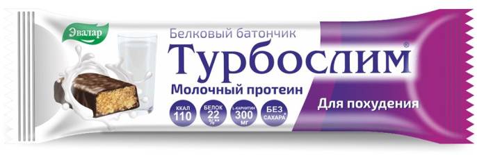 Турбослим диетический батончик Эвалар 50 г