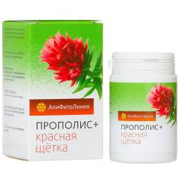 Прополис + красная щетка: общее оздоровление, 60 табл.