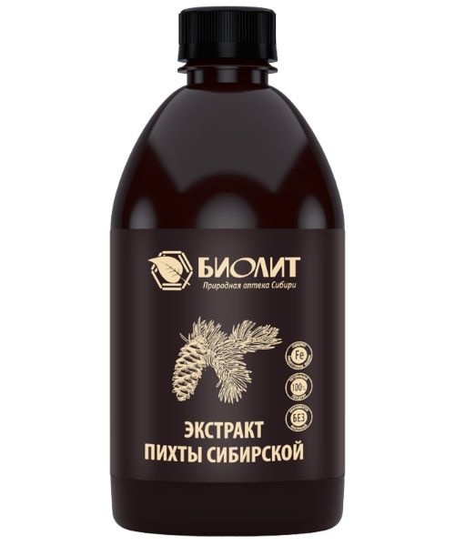 Экстракт пихты сибирской Биолит 05л