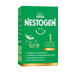 Nestle Смесь Нестожен 1 сухая молочная PREMIUM с пребиотиками 300г