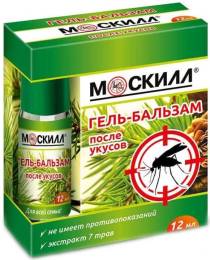 МОСКИЛЛ Бальзам гель после укусов 12мл