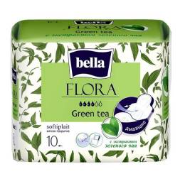 Прокладки BELLA Белла FLORA Green tea 10шт