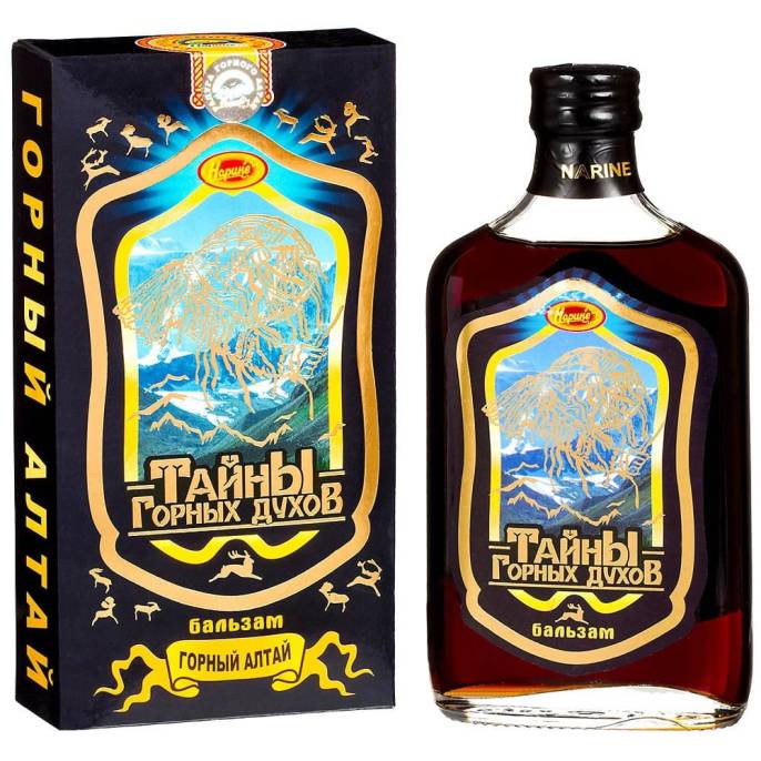 Бальзам на травах «Тайны горных духов», 250 мл.