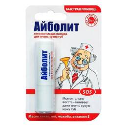 Помада гигиеническая Айболит SOS восстановление
