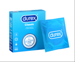Презервативы Durex Classic классические 3 шт