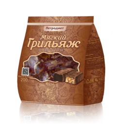 Конфеты Грильяжные Петродиет на фруктозе 200 г
