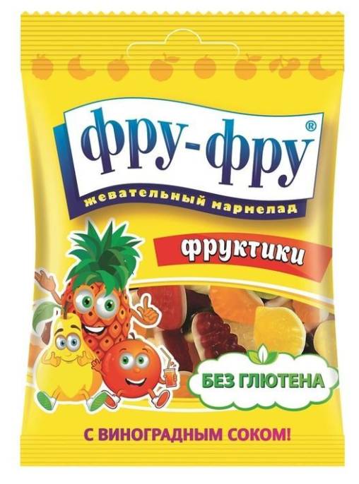 Мармелад ФРУ ФРУ Фруктики 30г