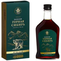 Бальзам «Горная Сибирь» мужской, 250 мл.
