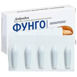 Суппозитории Добродея Фунго Шиитаке, 10 шт.