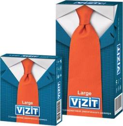 Презервативы VIZIT Large Увеличенного размера 12 шт