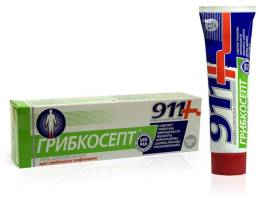 911 Грибкосепт гель для рук и ног 100мл