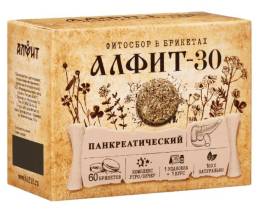 Алфит 30 Панкреатит 60 г