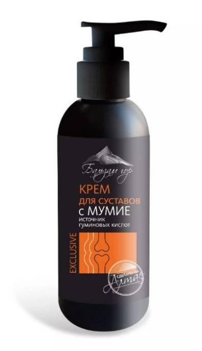 Бальзам гор Крем для суставов с мумие 130 мл