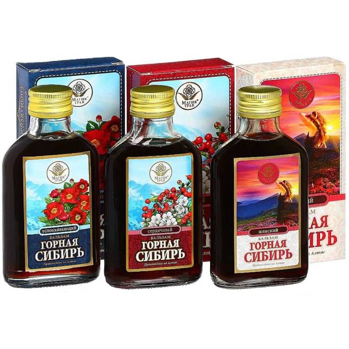 Набор «Горная Сибирь» №2 (женский, сердечный, успокаивающий)