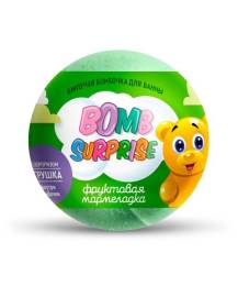 Bomb SURPRISE Шипучая бомбочка с игрушкой мармеладка 115г