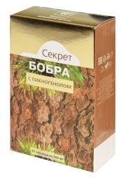 Секрет Бобра с пикногенолом Сашера Мед 60 таблеток