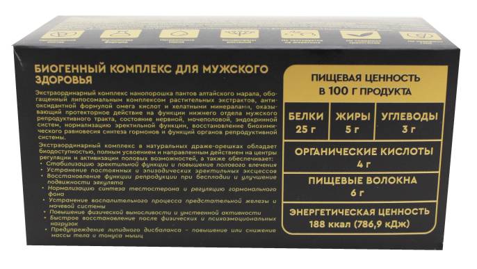 Пантомаг комплекс для мужского здоровья орешки для потенции