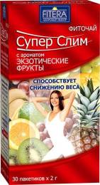Супер Слим чай 30 пакетиков по 2 г экзотик