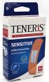 Лейкопластырь бактерицидный TENERIS SENSITIVE с ионами серебра нетканая основа №20
