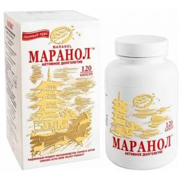 Пантовый комплекс «Маранол: Активное долголетие», 120 капс.