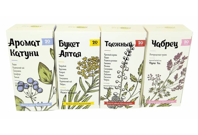 Травяной чай Подарочный набор чая с Алтая 100% натуральный