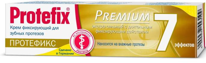 Protefix Premium Крем фиксирующий для зубных протезов 40мл