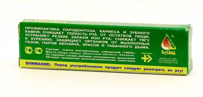 Смолка жевательная Респекта Таежная №5