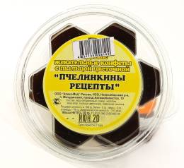 Пчелинкины рецепты медовые жевательные конфеты с пыльцой №7