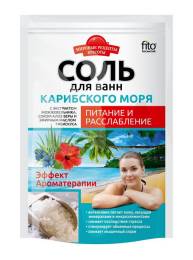 Соль для ванны Мировые рецепты красоты Карибского моря Питание и расслабление 500г
