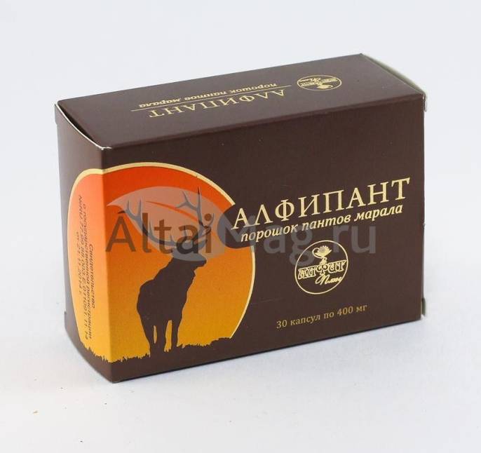 Алфипант 30 капсул