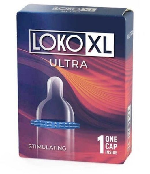 Насадка LOKO XL ULTRA с возбуждающим эффектом