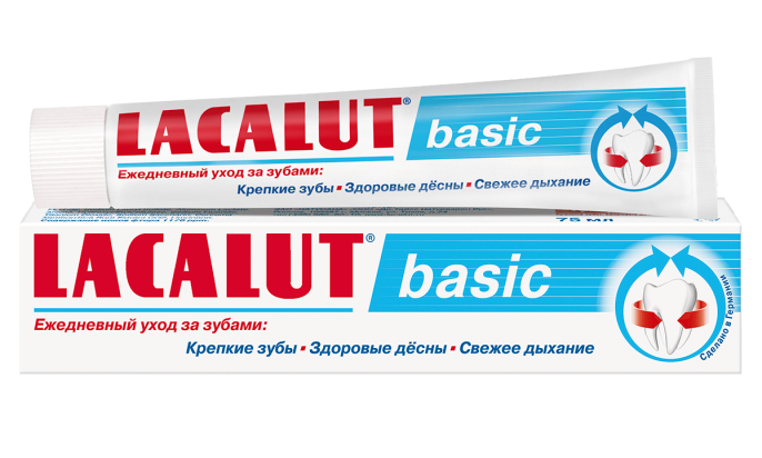 Lacalut Лакалют Зубная паста Бэйсик 75мл