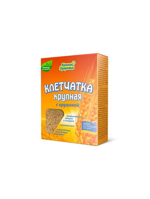 Клетчатка крупная с крушиной 150г