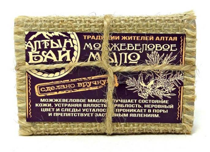 Мыло АЛТЫНБАЙ натуральное Можжевеловое 80г
