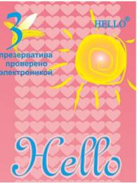 Презерватив hello №3