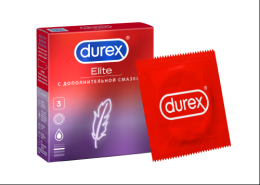 Презервативы Durex Elite сверхтонкие 3 шт