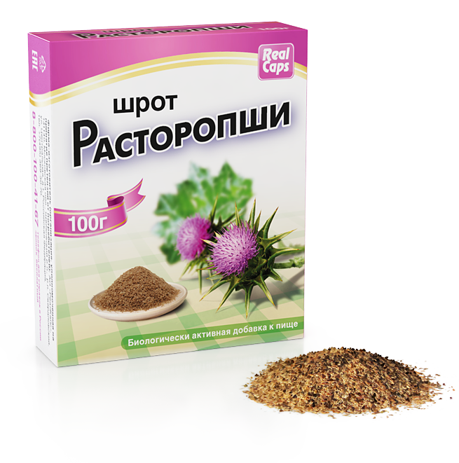 РеалКапс Расторопши шрот 100г