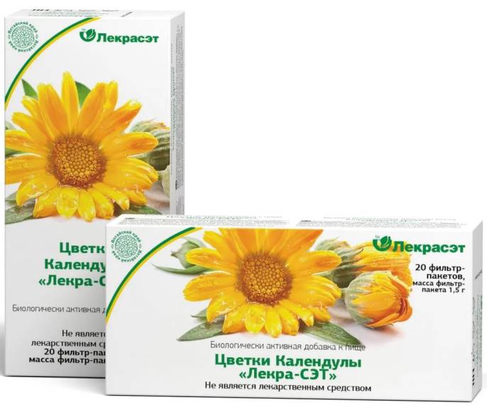 Календула цветки