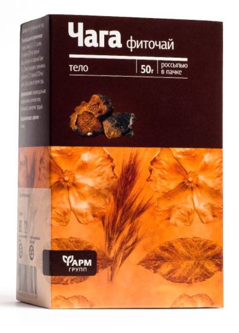 Чага чайный напиток 50 г