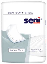 Пеленки Seni Сени Софт Basic 90 на 60 10шт