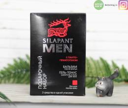 Силапант набор подарочный MEN бальзам после бритья гель тонус