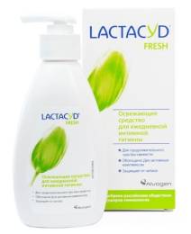 Lactacyd для интимной гигиены освежающий fresh 200мл