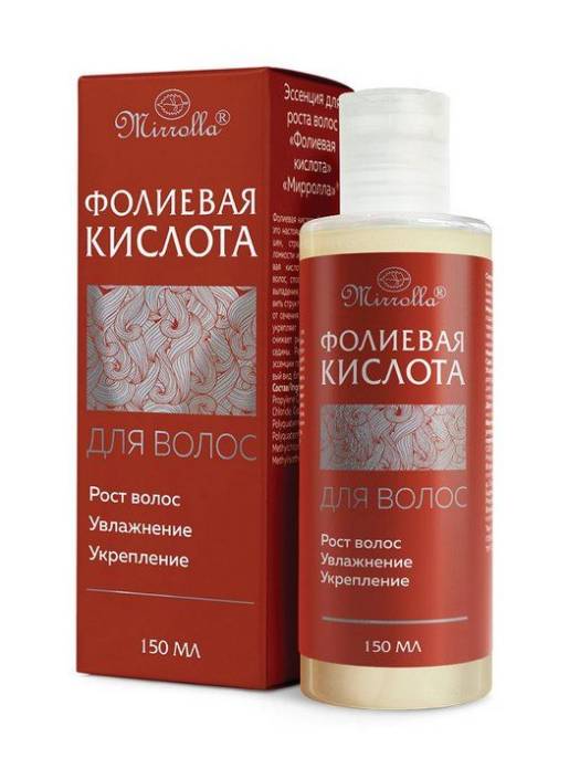 Эссенция для роста волос Фолиевая кислота 150мл