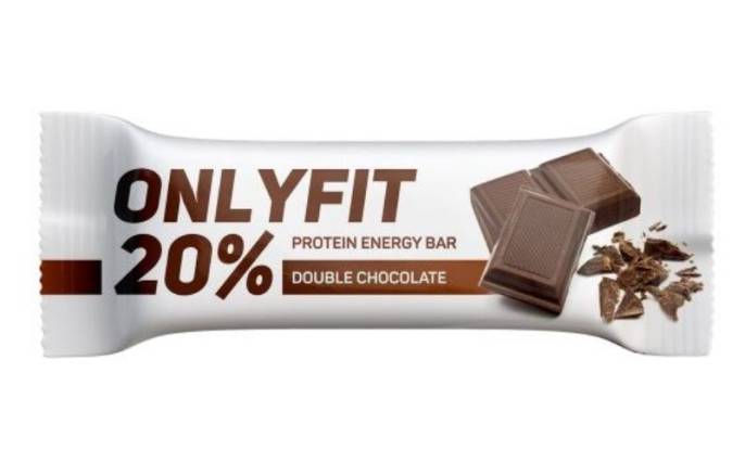 Батончик протеиновый глазированный Шоколад Only Fit 40г