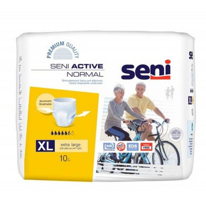 Трусики Seni San activ normal extra large впитывающие 10шт