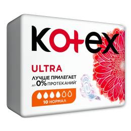 Прокладки Kotex Котекс Ультра сетч Нормал №10