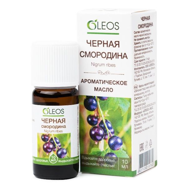 OLEOS Ароматическое масло Черная смородина 10мл