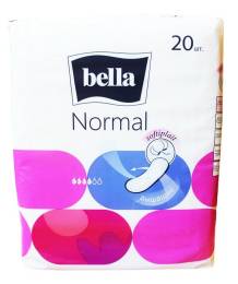 Прокладки Bella Белла Белая линия Normal Softiplait Air 20шт