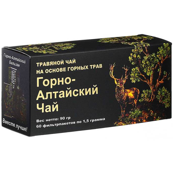 Фиточай «Горно-Алтайский» с горными травами, 40 шт. по 1,5 гр.