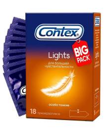 Презервативы Contex Lights Супертонкие 18 шт